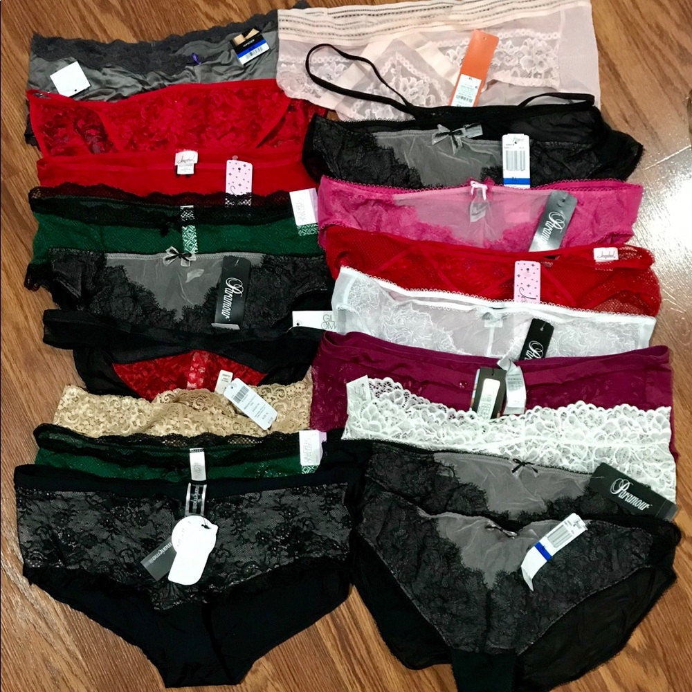 Lot of 19 NWT XL underwear, various brands